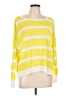 CAbi Stripes Yellow Pullover Sweater Size L - photo 1