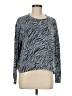 Sundry Animal Print Gray Pullover Sweater Size Med (2) - photo 1