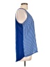 The Limited Outlet 100% Polyester Blue Sleeveless Top Size L - photo 4