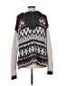 Free People Tweed Gray Pullover Sweater Size M - photo 2