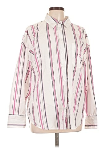 Velvet Heart Long Sleeve Button-Down Shirt (view 1)