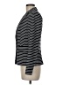 Banana Republic Stripes Black Blazer Size 6 - photo 5