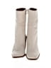 Franco Sarto 100% Leather Ivory Boots Size 9 - photo 2