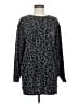 Reformation Animal Print Gray Pullover Sweater Size S - photo 1
