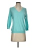 Talbots 100% Cashmere Teal Cashmere Pullover Sweater Size S - photo 1