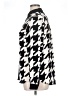 Anne Klein Houndstooth Silver Long Sleeve Blouse Size 14 - photo 5