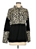 Doe & Rae Animal Print Black Pullover Sweater Size M - photo 1
