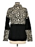Doe & Rae Animal Print Black Pullover Sweater Size M - photo 2