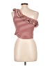 Missguided Red Sleeveless Top Size L - photo 2