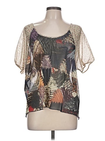 Denim & Supply Ralph Lauren Short Sleeve Blouse (view 1)