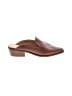Lucky Brand 100% Leather Brown Mule/Clog Size 8 - photo 1