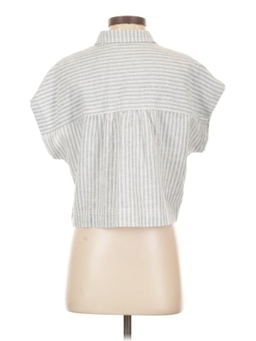 Pilcro Short Sleeve Button-Down Shirt (view 2)