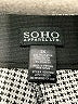SOHO Apparel Ltd Houndstooth Gray Casual Pants Size 2X - photo 4