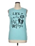 Unbranded Teal Sleeveless T-Shirt Size XL - photo 1