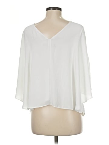 BCBGMAXAZRIA 3/4 Sleeve Blouse (view 2)