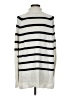 A New Day Stripes Silver Ivory Turtleneck Sweater Size M (estimated) - photo 2