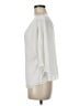 BCBGMAXAZRIA 100% Polyester Ivory 3/4 Sleeve Blouse Size M - photo 5