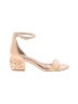 Steve Madden 100% Leather Ivory Sandals Size 7 1/2 - photo 1