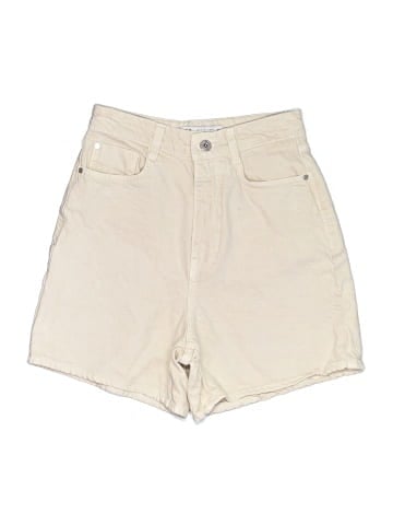 Zara x Steven Meisel Khaki Shorts (view 1)