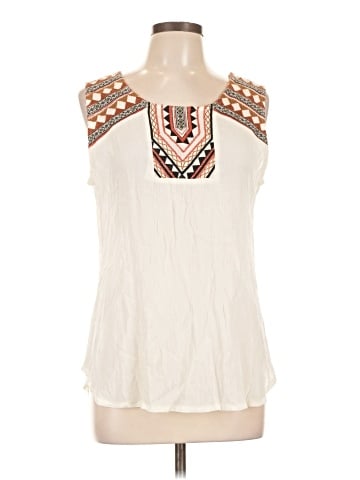 Solitaire Sleeveless Blouse (view 1)