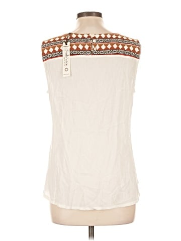 Solitaire Sleeveless Blouse (view 2)