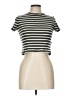 Divided by H&M Ivory Short Sleeve Turtleneck Size L - photo 1
