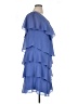 Patra 100% Polyester Blue Cocktail Dress Size 16 - photo 4