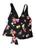 Lands' End Floral Black Swimsuit Top Size 12 - photo 2