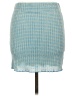 Wilfred Houndstooth Blue Casual Skirt Size L - photo 2