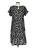 Unbranded Polka Dots Black Casual Dress Size L - photo 2