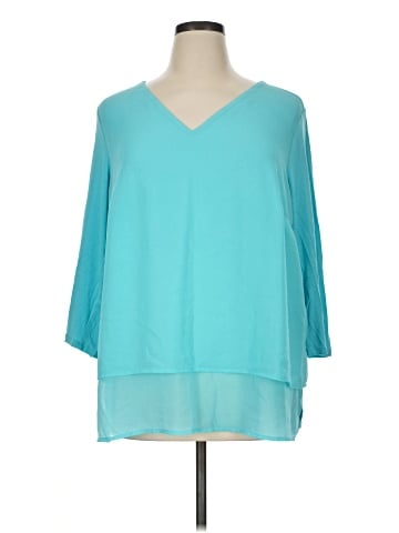 MICHAEL Michael Kors 3/4 Sleeve Blouse (view 1)