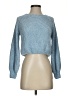 Altar'd State 100% Polyester Tweed Blue Pullover Sweater Size XS - photo 1