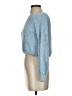 Altar'd State 100% Polyester Tweed Blue Pullover Sweater Size XS - photo 5