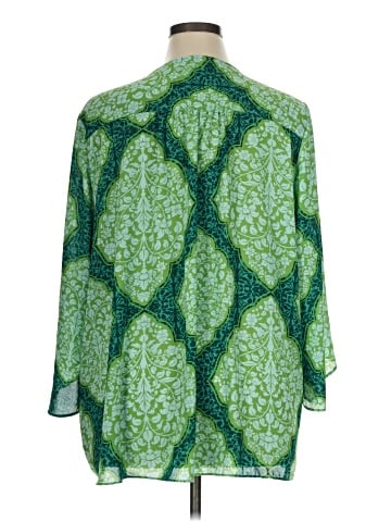 Beautiful by Lawrence Zarian 3/4 Sleeve Blouse (view 2)