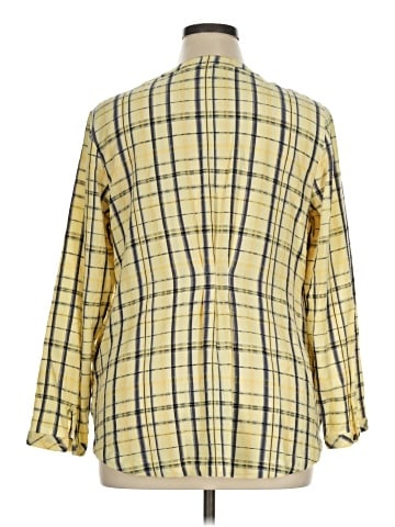 Christopher & Banks 3/4 Sleeve Blouse (view 2)