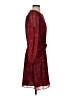 Ann Taylor 100% Polyester Animal Print Red Cocktail Dress Size S - photo 4