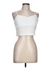 Unbranded White Sleeveless Top Size L - photo 1