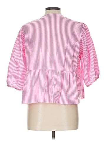 Velvet Heart 3/4 Sleeve Button-Down Shirt (view 2)