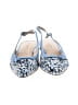 Talbots Animal Print Blue Flats Size 10 1/2 - photo 2