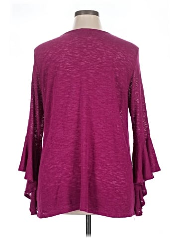 Alfani 3/4 Sleeve T-Shirt (view 2)