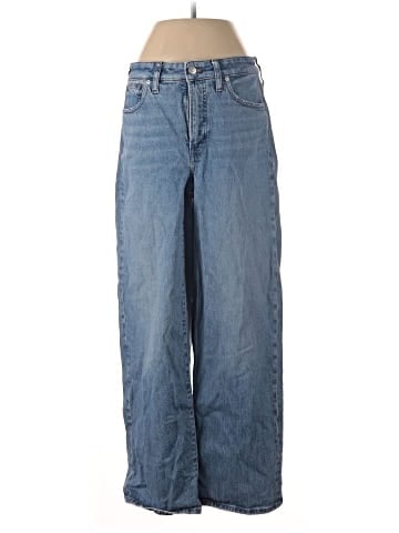 Madewell The Curvy Perfect Vintage Wide-Leg Jean in Enmore Wash (view 1)