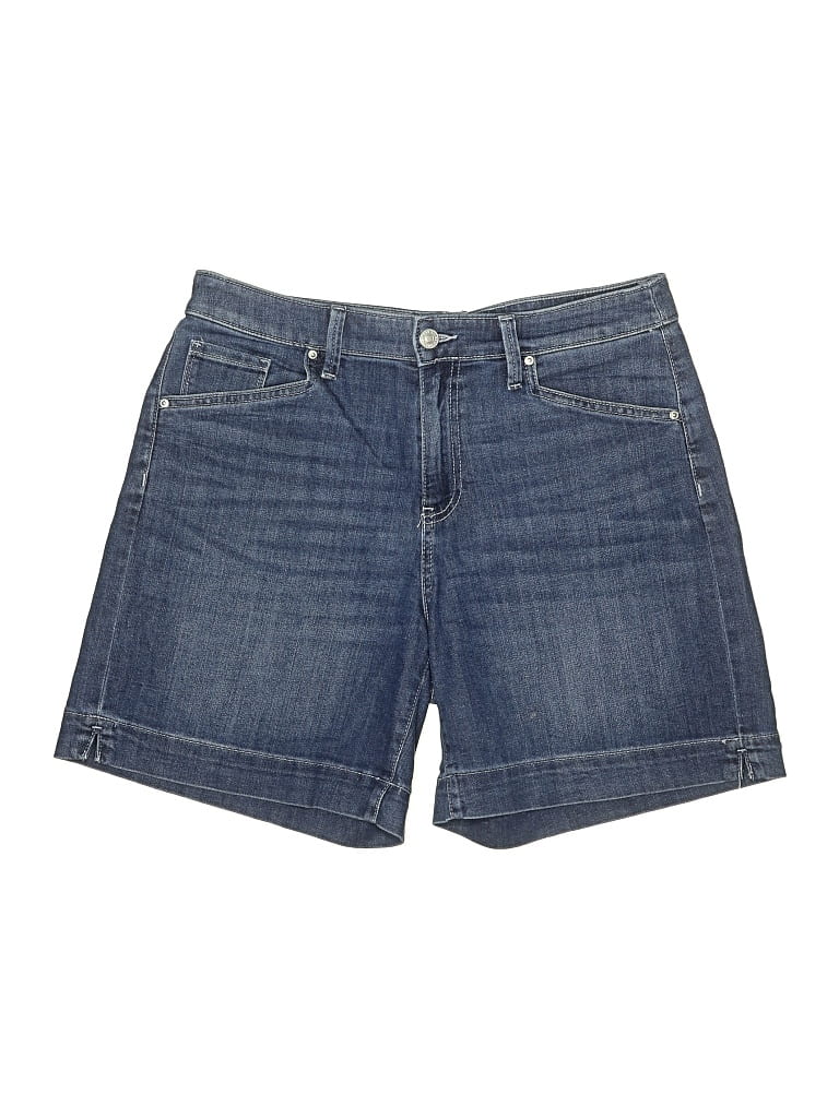 Pre-owned Chico's Denim Shorts In Blue