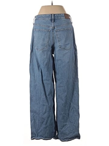 Madewell The Curvy Perfect Vintage Wide-Leg Jean in Enmore Wash (view 2)