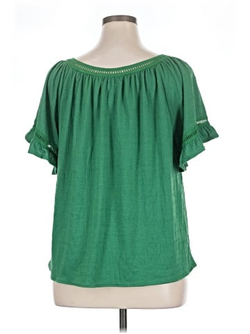 Max Studio Short Sleeve Blouse (view 2)
