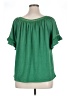 Max Studio Green Short Sleeve Blouse Size 1X - photo 2