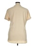 Timeson 100% Polyester Color Block Ivory Short Sleeve Blouse Size XL - photo 2