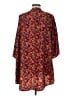 Lularoe 100% Polyester Floral Red Blazer Size L - photo 2