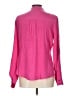 Cache Pink Long Sleeve Blouse Size L - photo 2