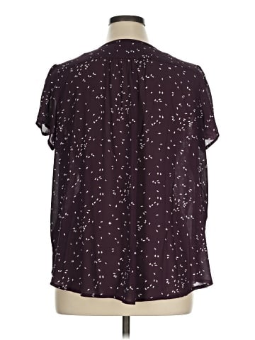 Monday Fun Short Sleeve Blouse (view 2)