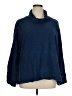 Sundance 100% Cotton Blue Turtleneck Sweater Size XL - photo 1
